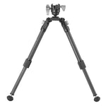 Vanguard EQ-Precision 2QS C Carbon Gun Bipod w/ Ball Head & Quick-Release Pic Rail Adapter