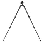 Vanguard EQ-Precision 3QS A Aluminum Gun Bipod with Ball Head & Quick-Release Pic Rail Adapter – Extended Height Shooting Support (13–27