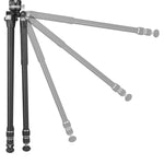 Vanguard Endeavor B 263AGM65 Full-Size Aluminum Shooting Tripod w/ Low-Profile Ball Head and Compact Gun Mount Clamp