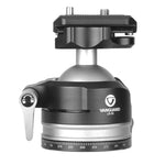 Vanguard Endeavor B 263AGM65 Full-Size Aluminum Shooting Tripod w/ Low-Profile Ball Head and Compact Gun Mount Clamp