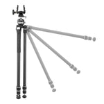 Vanguard Endeavor B 263CGM65 Full-Size Carbon Shooting Tripod w/ Low-Profile Ball Head and Compact Gun Mount Clamp