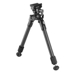 Vanguard Equalizer 2QS C Carbon Fiber Gun Bipod w/ Quick-Release Pic Rail Adapter