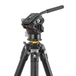 VEO 5 264AV-14 Aluminum Tripod with Counterbalancing Video Head for Cameras, Optics & Smartphones