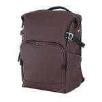 Vanguard VEO Lite B20L Camera & Everyday Backpack (Chocolate) – Fits Full-Frame Camera with 70–200mm Attached + 3 Lenses, 14