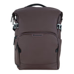 Vanguard VEO Lite B20L Camera & Everyday Backpack (Chocolate) – Fits Full-Frame Camera with 70–200mm Attached + 3 Lenses, 14