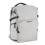 Vanguard VEO Lite B20L Camera & Everyday Backpack (Cream) – Fits Full-Frame Camera with 70–200mm Attached + 3 Lenses, 14