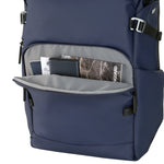 Vanguard VEO Lite B25L Camera & Everyday Backpack (Navy) – Fits Full-Frame Camera with 70–200mm Attached + 3–4 Lenses, 16