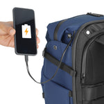 Vanguard VEO Lite B30L Camera & Everyday Backpack (Navy) – Fits Full-Frame Camera with 70–200mm Attached + 4 Lenses, 16