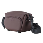 Vanguard VEO Lite S4L Camera & Everyday Shoulder Bag (Chocolate) – Fits Mirrorless Camera + 1–2 Lenses, 8.3