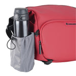Vanguard VEO Lite S7L Camera & Everyday Shoulder Bag (Red) – Fits Mirrorless Camera + Multiple Lenses, Tablet Storage, Removable Dividers, Easy-Clean Water-Resistant Design
