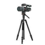 Vesta GO 234 CV10 Carbon Travel Tripod w/ Counterbalancing Video Head