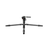 Vesta GO 234 CV10 Carbon Travel Tripod w/ Counterbalancing Video Head