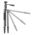 Vesta GO 264 CP Carbon Travel Tripod w/ Pan Head
