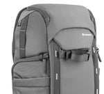 VEO Adaptor S46 Gray Camera Backpack w/ USB Port - Side Access